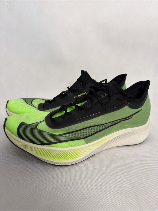 Nike Zoom Fly 3 -Mens US 14-Runners Trainers - Neon Green - AT8240-300 main image 8